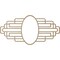 Ekena Millwork Elizabeth Wood Fretwork Pierced Ceiling Medallion, Birch, 38"W x 19"H x 10 1/2"IW x 18"IH x 3/8"T CMWP38X19X0375EBBI - alternate 5